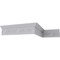 Ekena Millwork 5 1/2"H x 2 1/4"P x 6"F x 94 1/2"L Richmond Crown Moulding MLD05X02X06RI - alternate 9